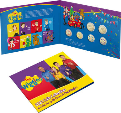 2021 30 Years of The Wiggles - Uncirculated Six Coin Set