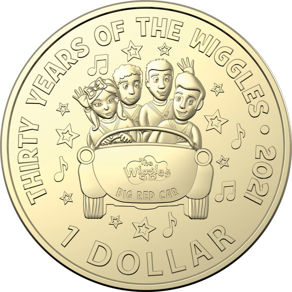 2021 30 Years of The Wiggles - Uncirculated Six Coin Set