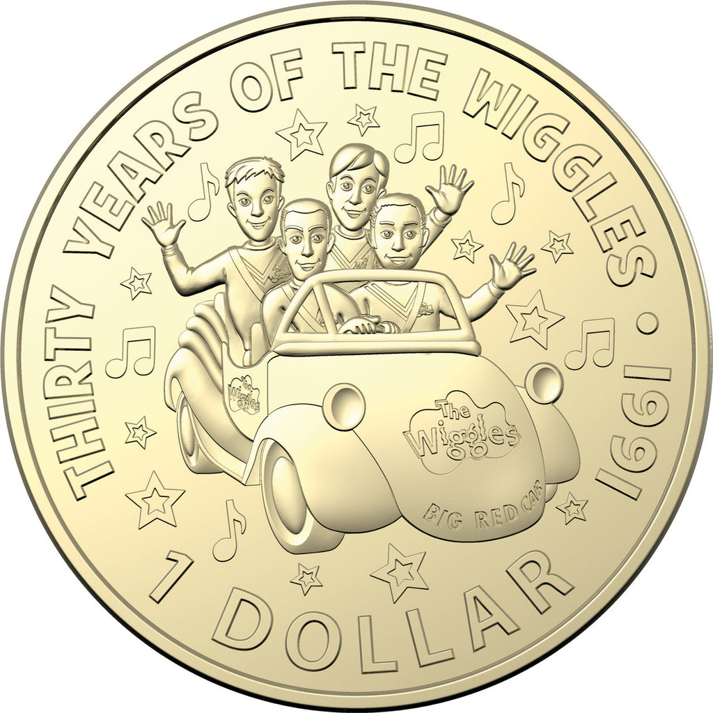 2021 30 Years of The Wiggles - Uncirculated Six Coin Set