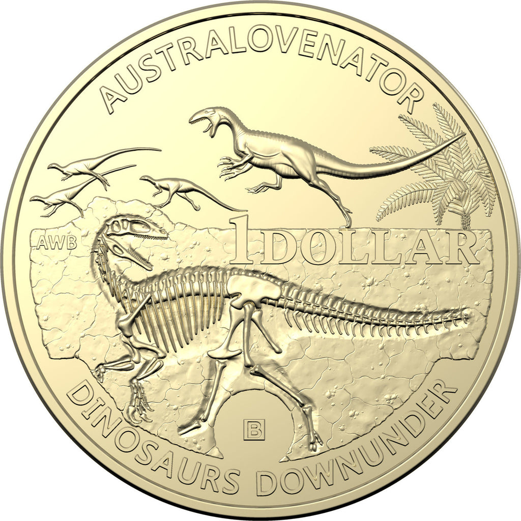2022 Australian Dinosaurs $1 Mintmark & Privy Mark Uncirculated Coin Set