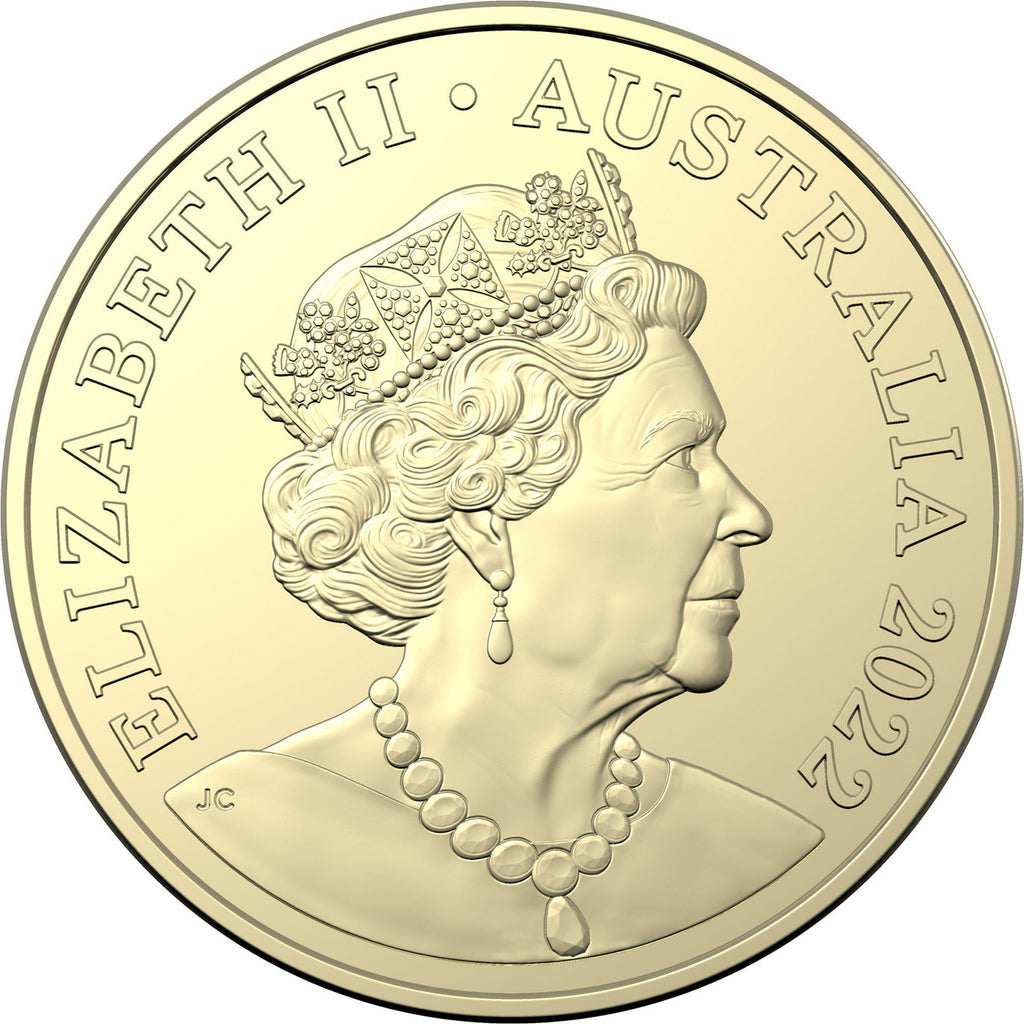 2022 $2 Honey Bee 'C' Mint Mark Coloured UNC