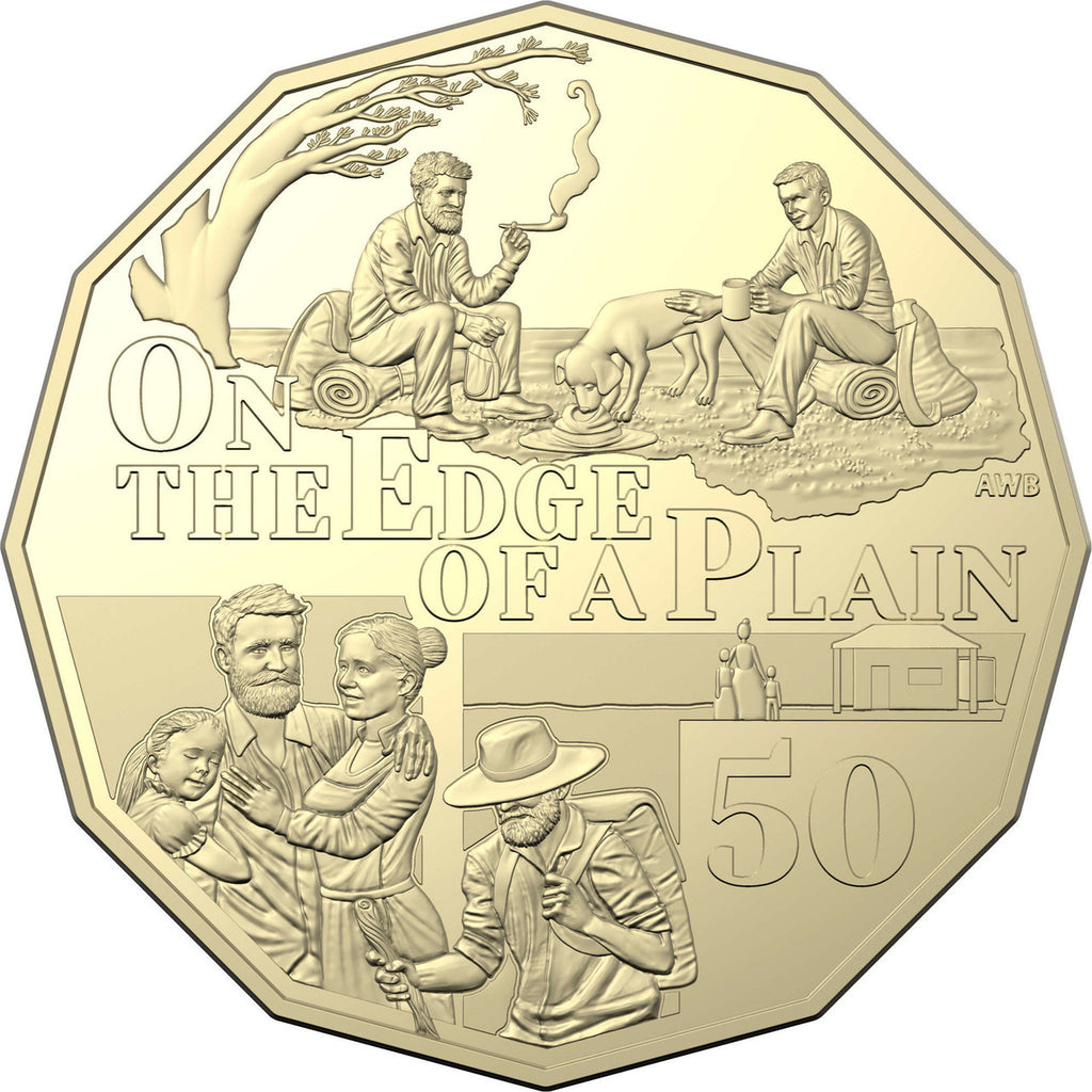 50c 2022 Henry Lawson - On The Edge Of A Plain