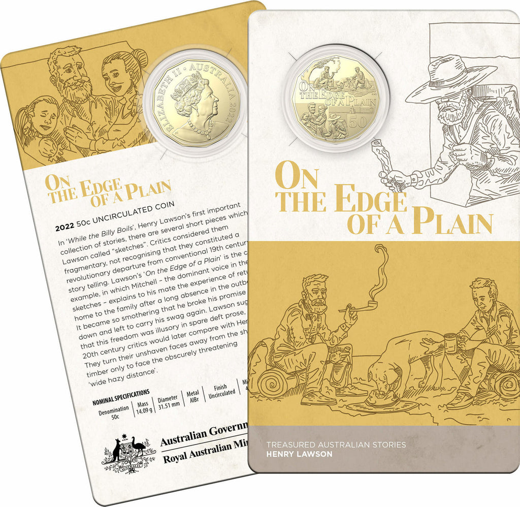 50c 2022 Henry Lawson - On The Edge Of A Plain