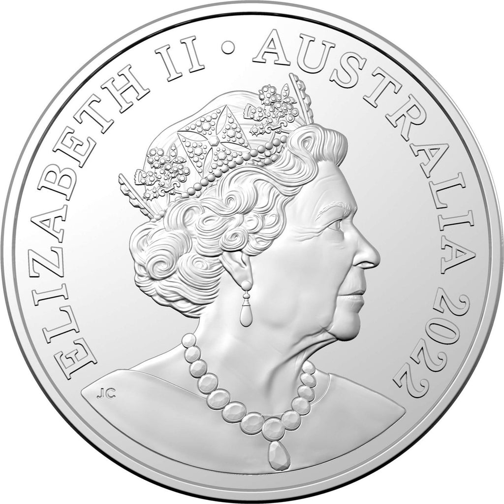 20th anniversary of Diary of a Wombat - 20c Coloured Uncirculated 2022 with Special Edition Book