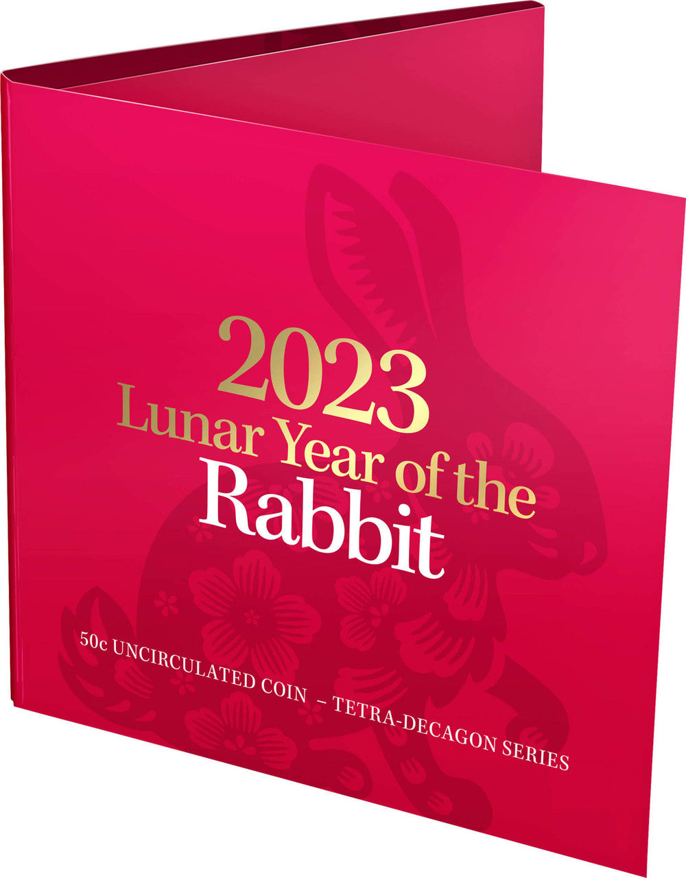 Lunar Year of the Rabbit - 50c Tetra Decagon Uncirculated Coin 2023