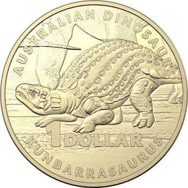 2022 $1 Australia Post Dino Hunt KUNBARRASAURUS RAM Coin Bag of 20 Coins
