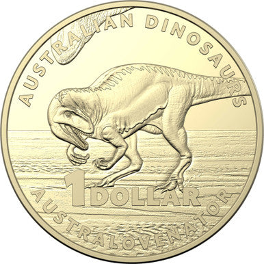 2022 $1 Australia Post Dino Hunt AUSTRALOVENATOR RAM Coin Bag of 20 Coins
