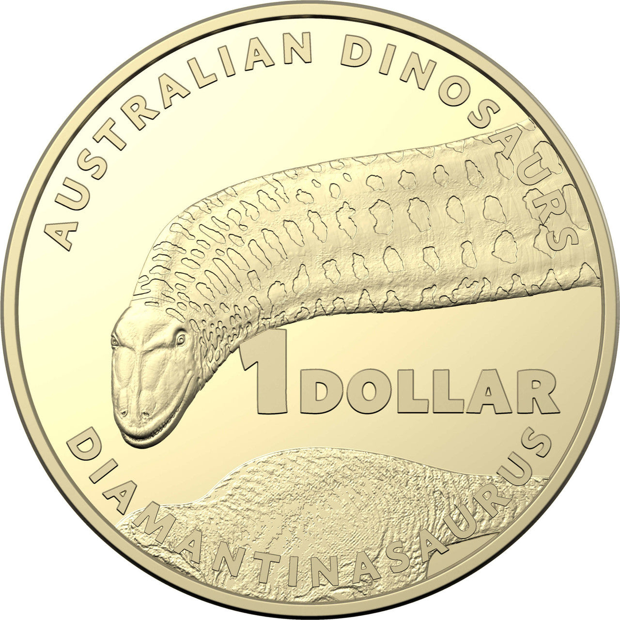 2022 $1 Australian Dinosaurs Uncirculated Four-Coin Collection
