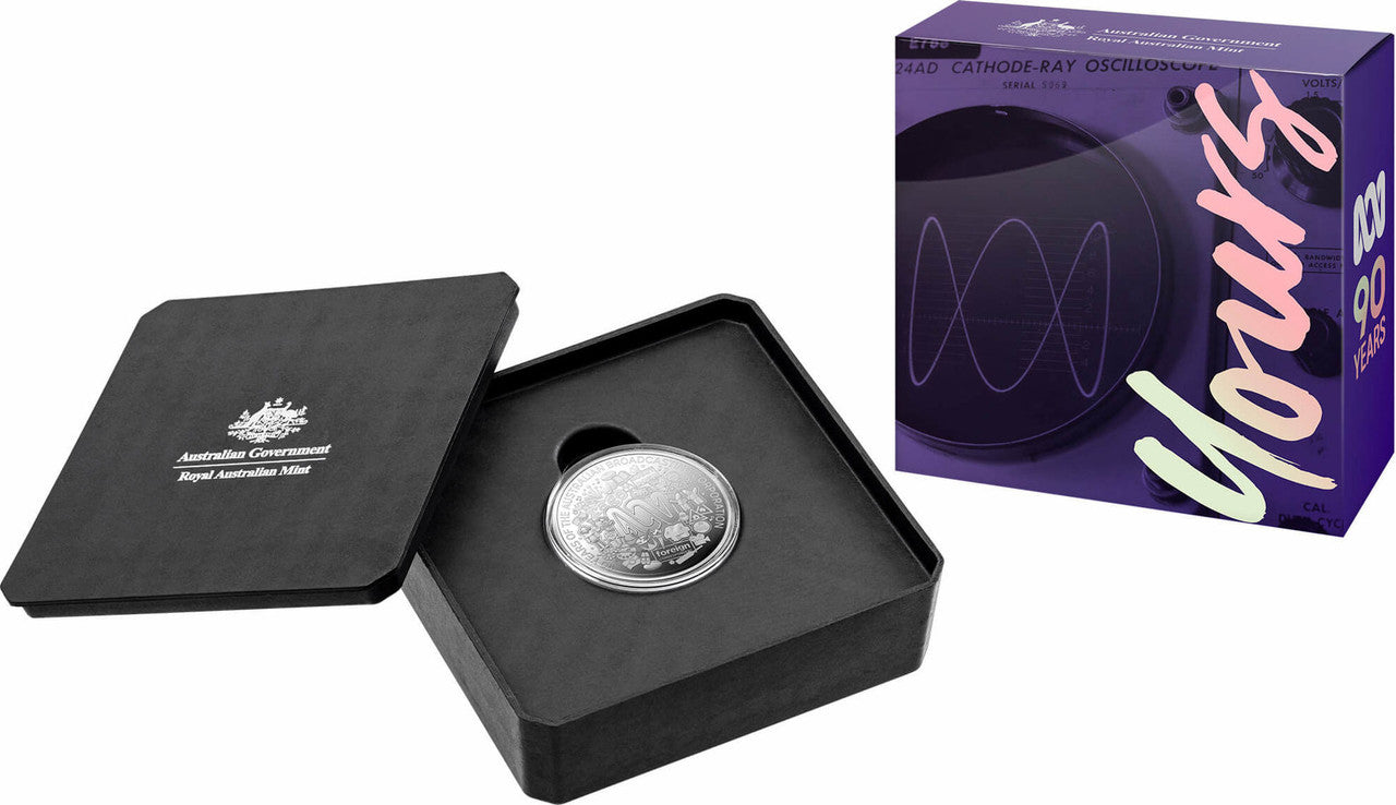 2022 90th Anniversary of ABC - $1 1/2oz Fine Silver Proof Coin