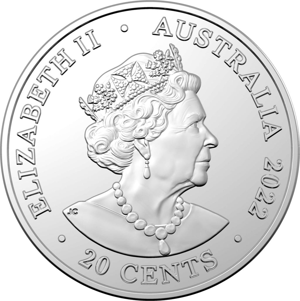 2022 90th Anniversary of ABC - 20c Uncirculated Coin