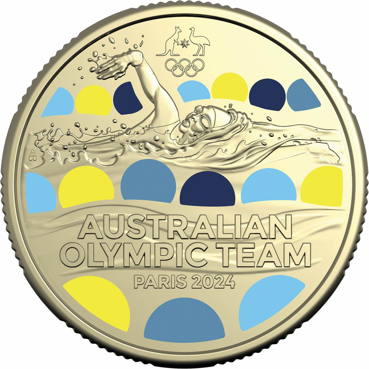 2024 Australian Olympic Team - $1 UNC Coin