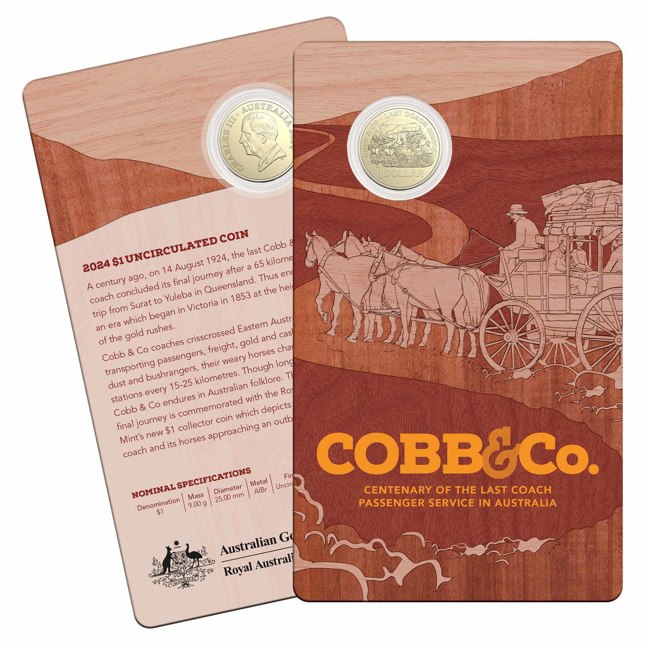 Cobb & Co - Uncirculated Coin
