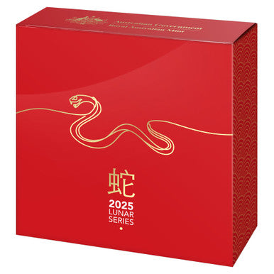 2025 Lunar Year of the Snake - Silver Proof Domed Coin