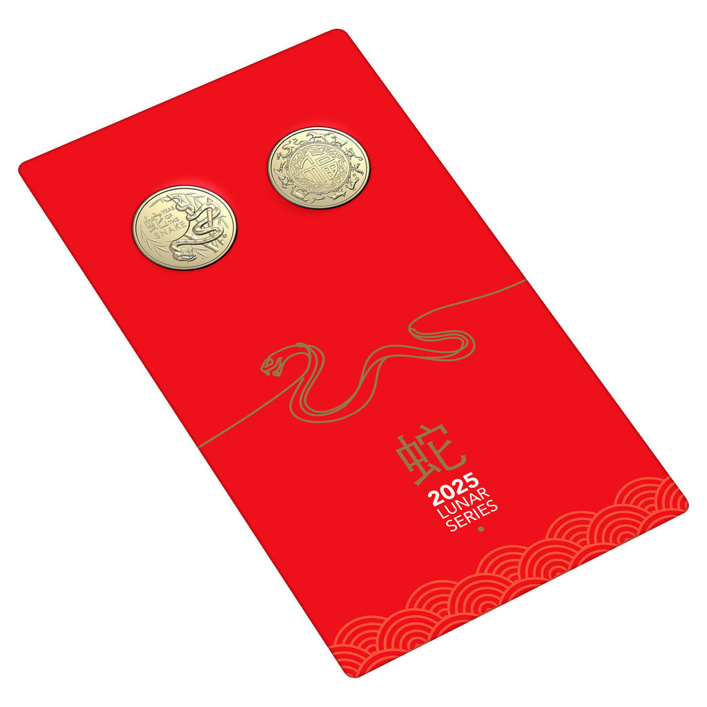 2025 Lunar Year of the Snake - Two-Coin Set