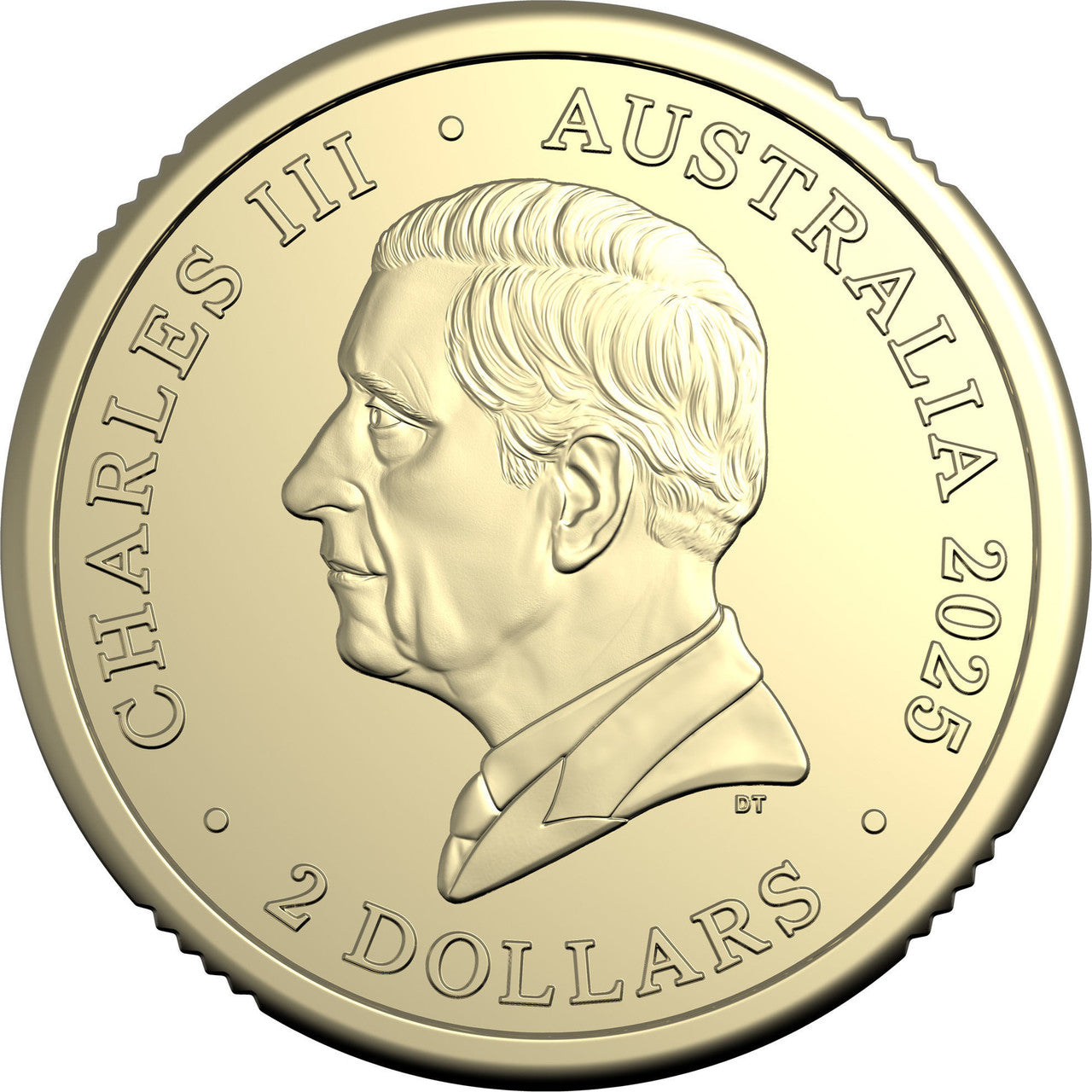 2025 Women’s Australian Open $2 Privy Mark Coin in Folder