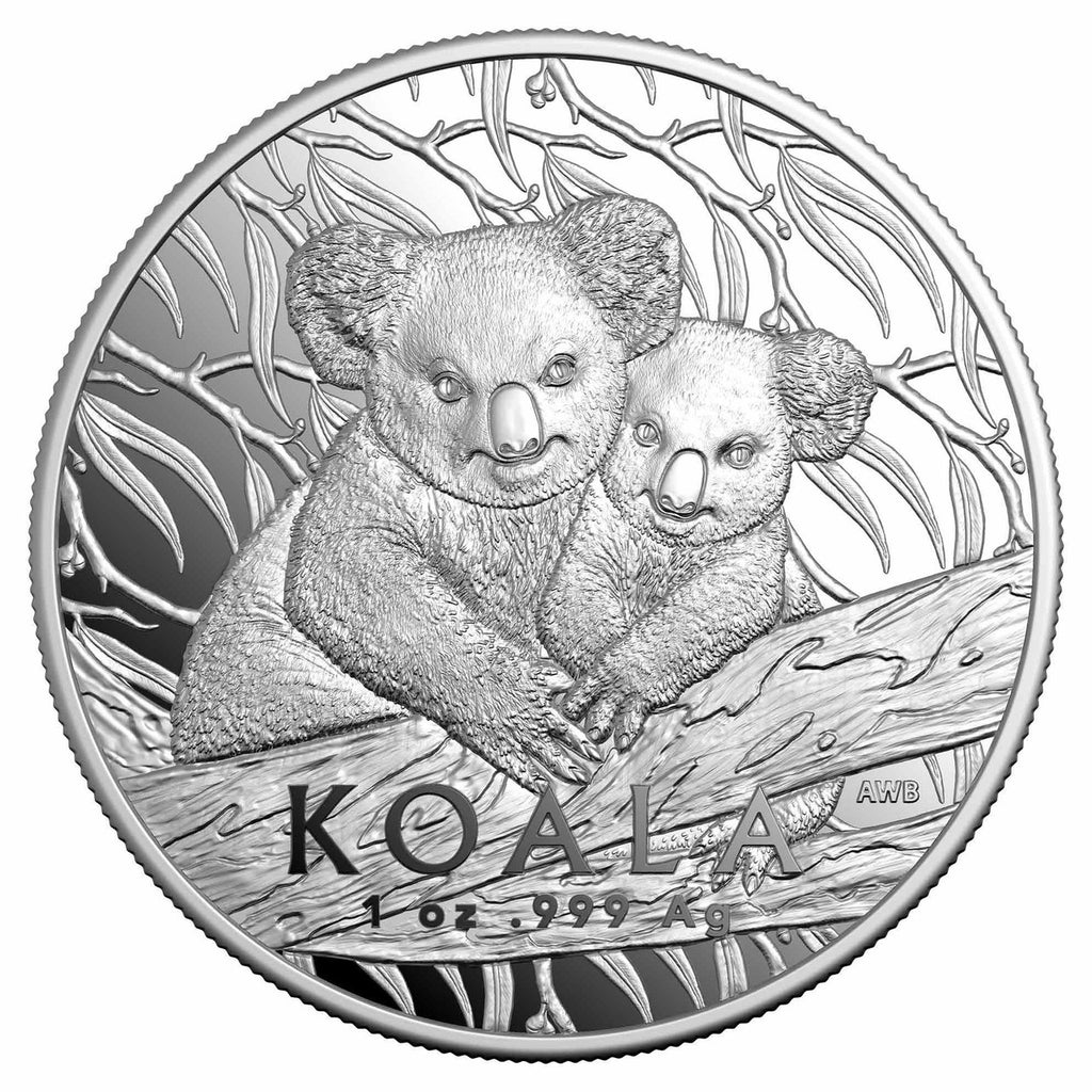 2025 Koala Series - Silver High Relief 1oz $5 Coin