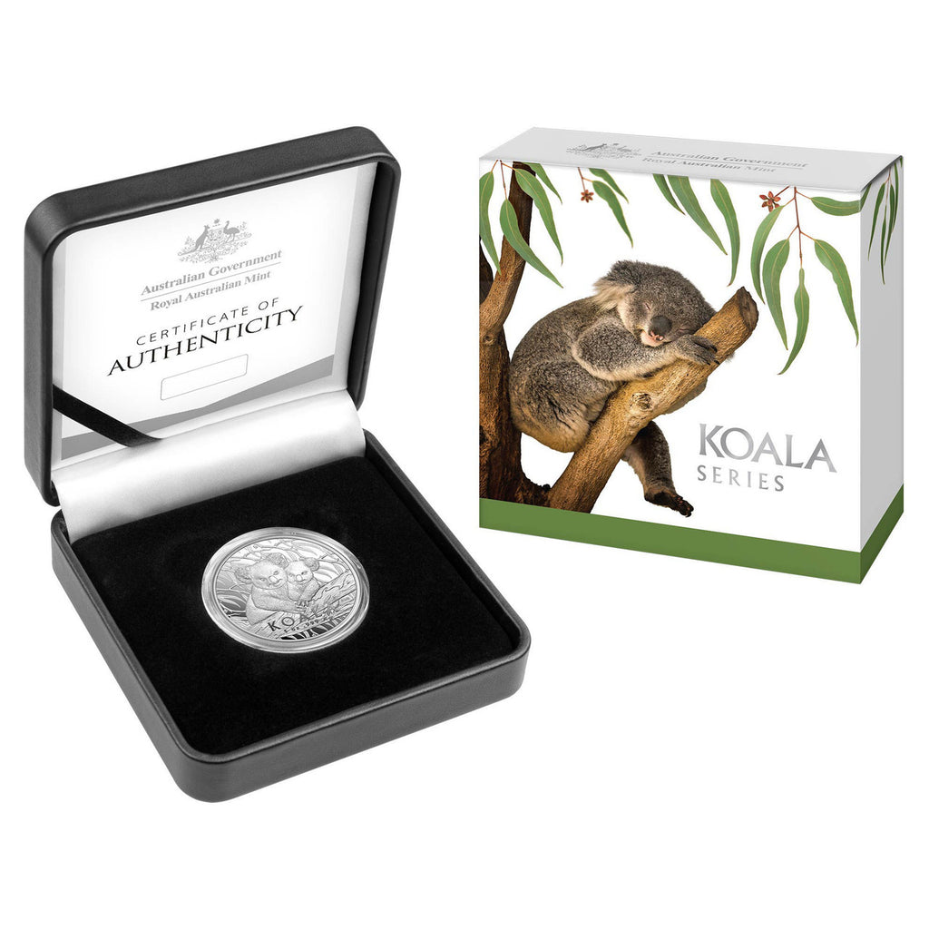 2025 Koala Series - Silver High Relief 1oz $5 Coin