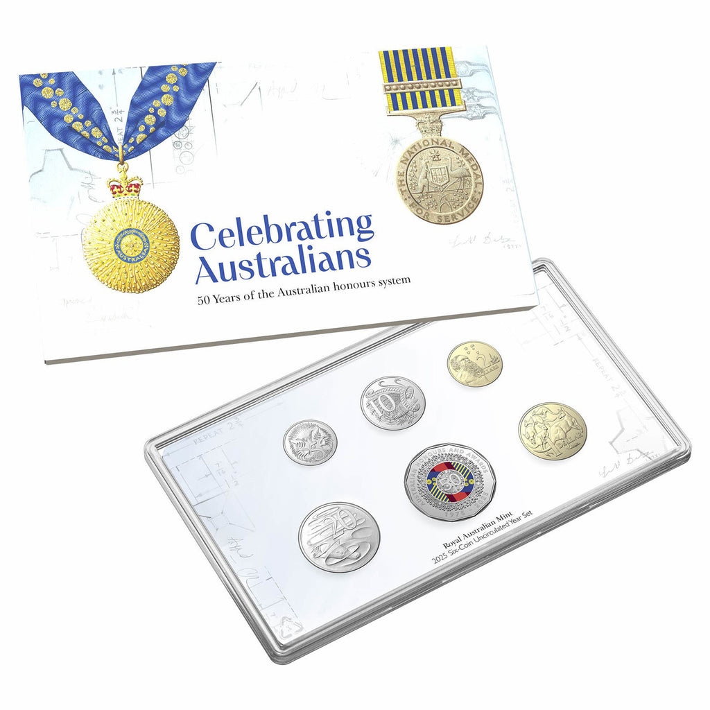 2025 Uncirculated Year Set - Australian Honours and Awards System