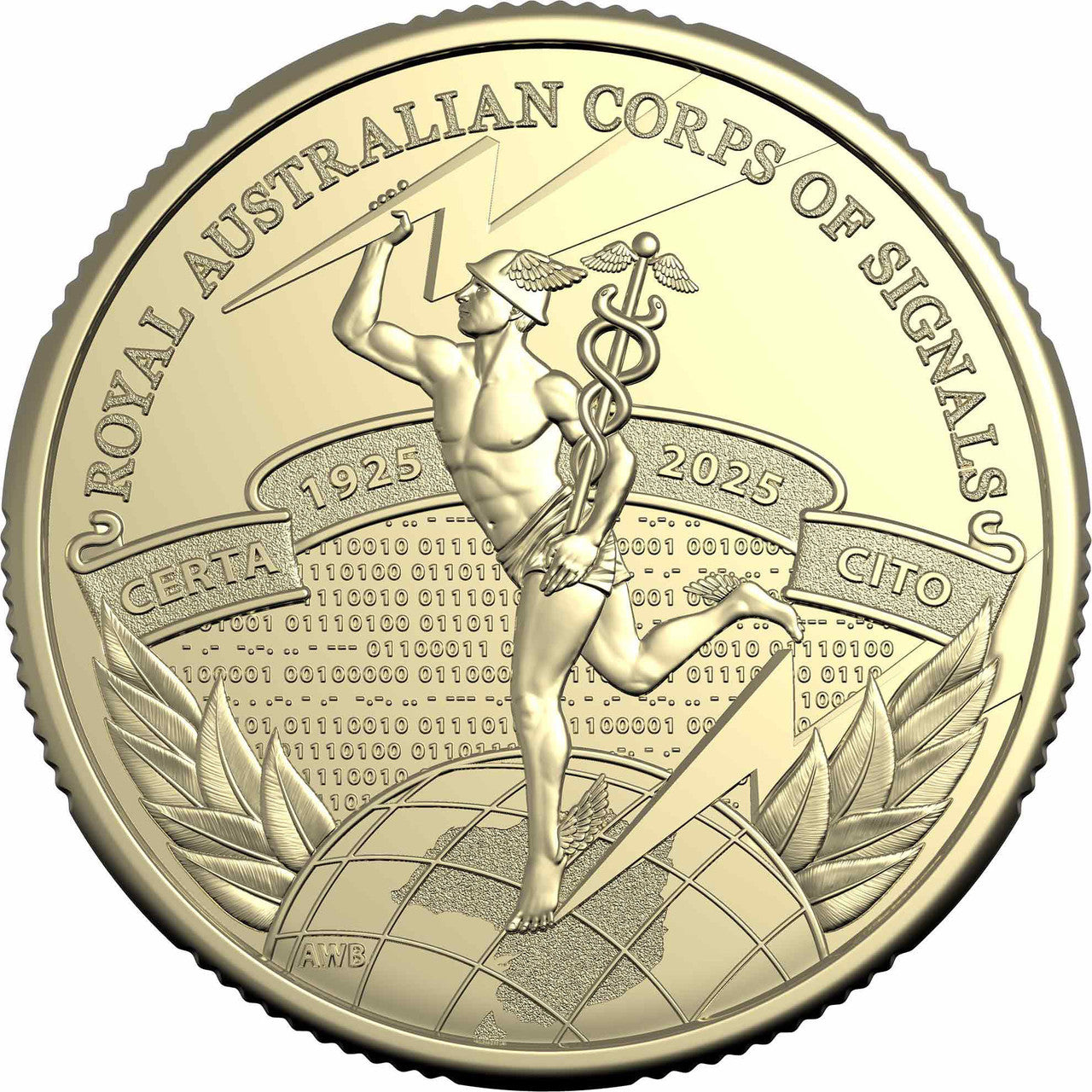 2025 Centenary of Royal Australian Corps of Signals - $1 Uncirculated Coin