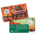 2025 The Rainbow Serpent 20 Cent Coloured Uncirculated Coin in Card