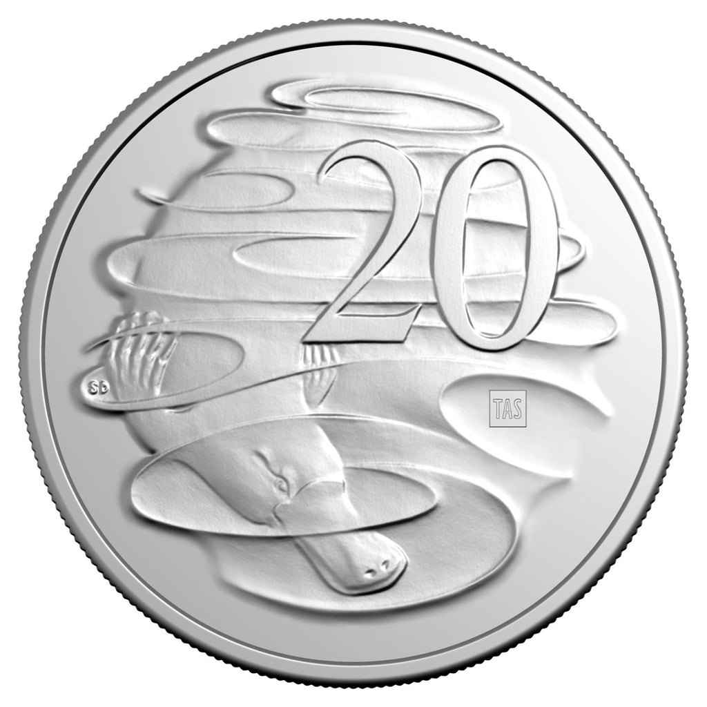 2026 20 cent ANDA Money Expo 'TAS' Privy mark Coin  card