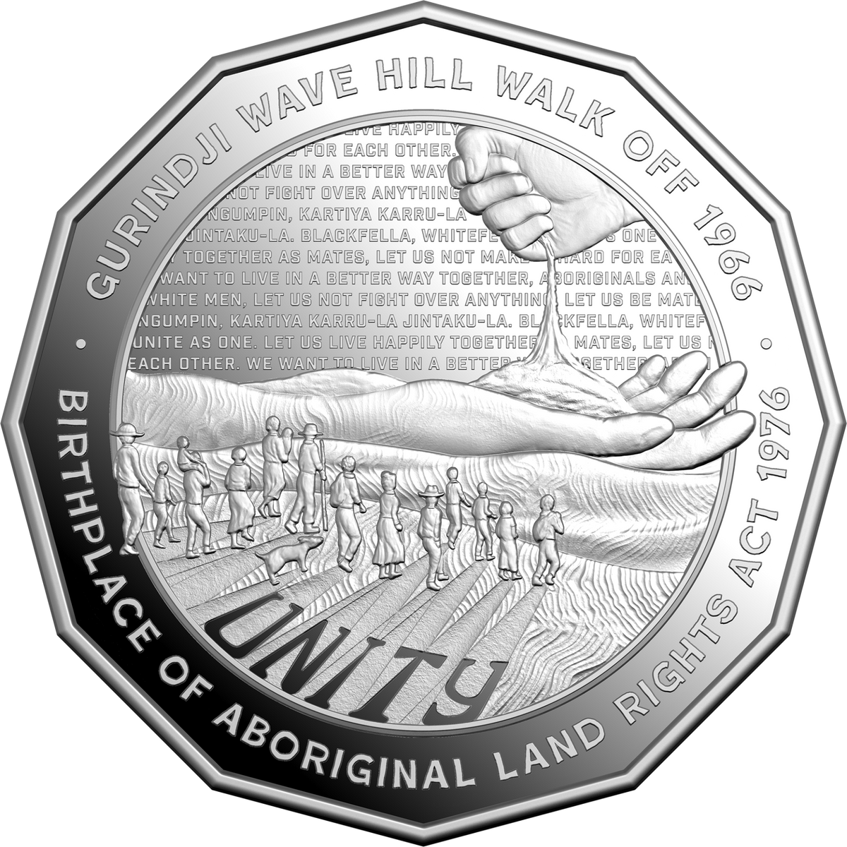2026 Unity 50 Cent Silver Proof Coin