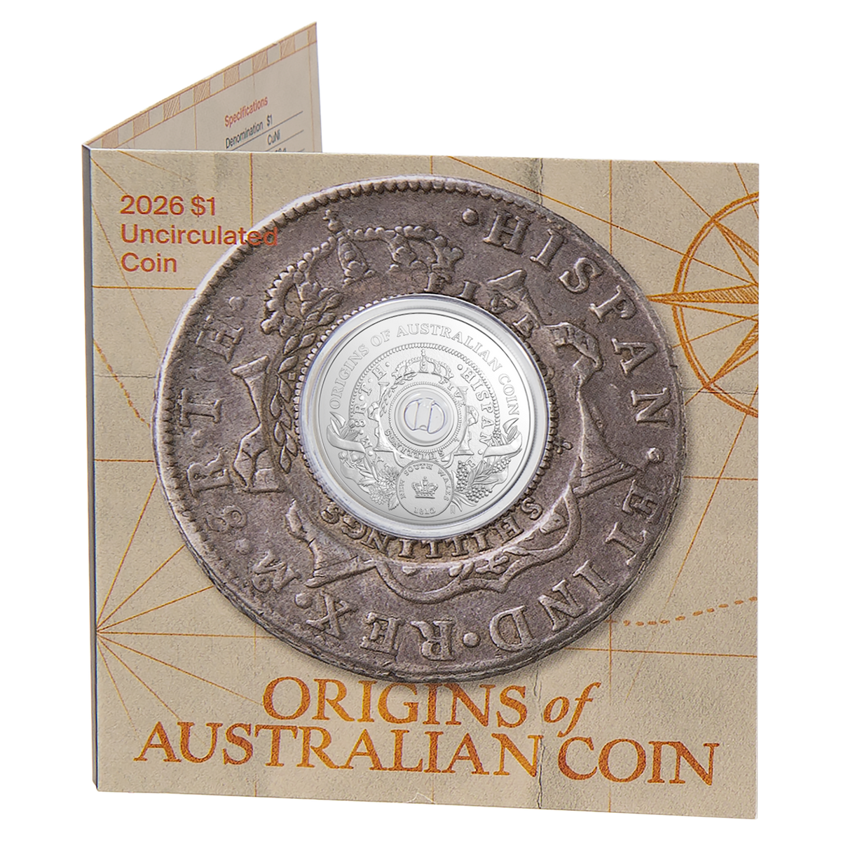 2026 Origins of Australian Coin - $1 Coin uncirculated coin