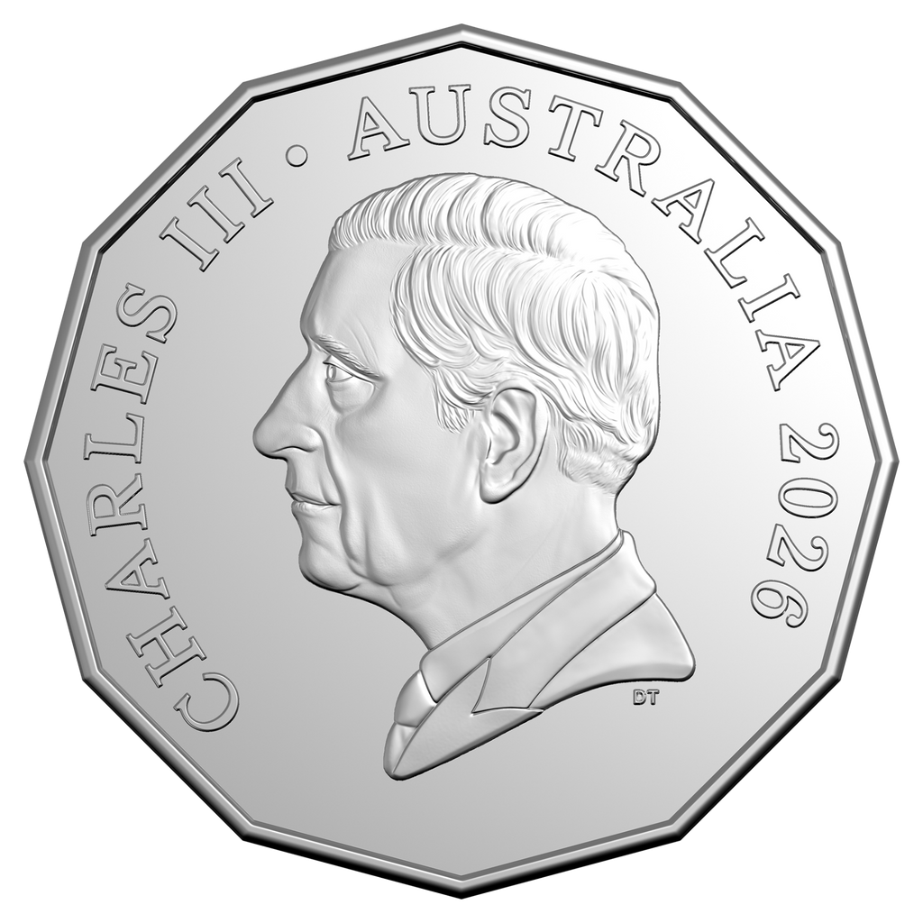 2026 70th Anniversary of Australia’s First Television Broadcast - 50 Cent Colour Coin