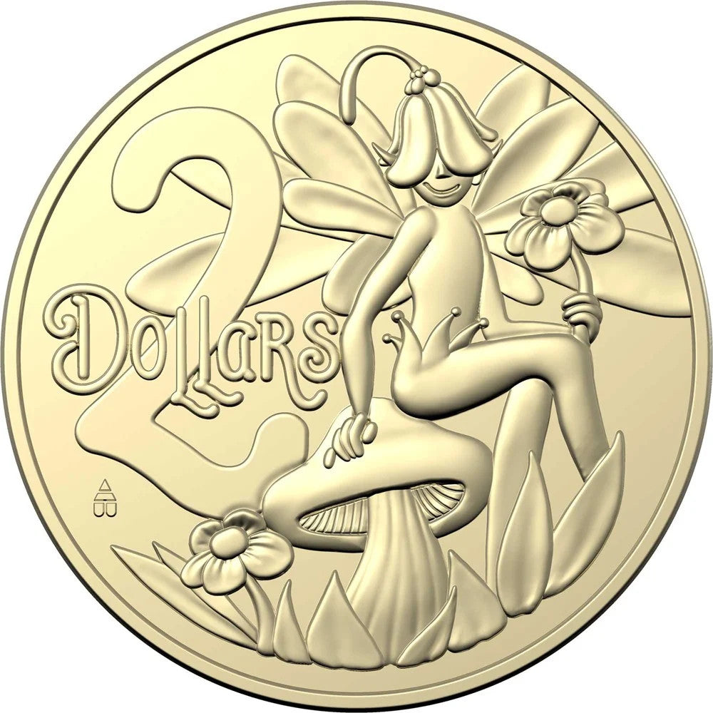 2023 Tooth Fairy $2 Coin in Card