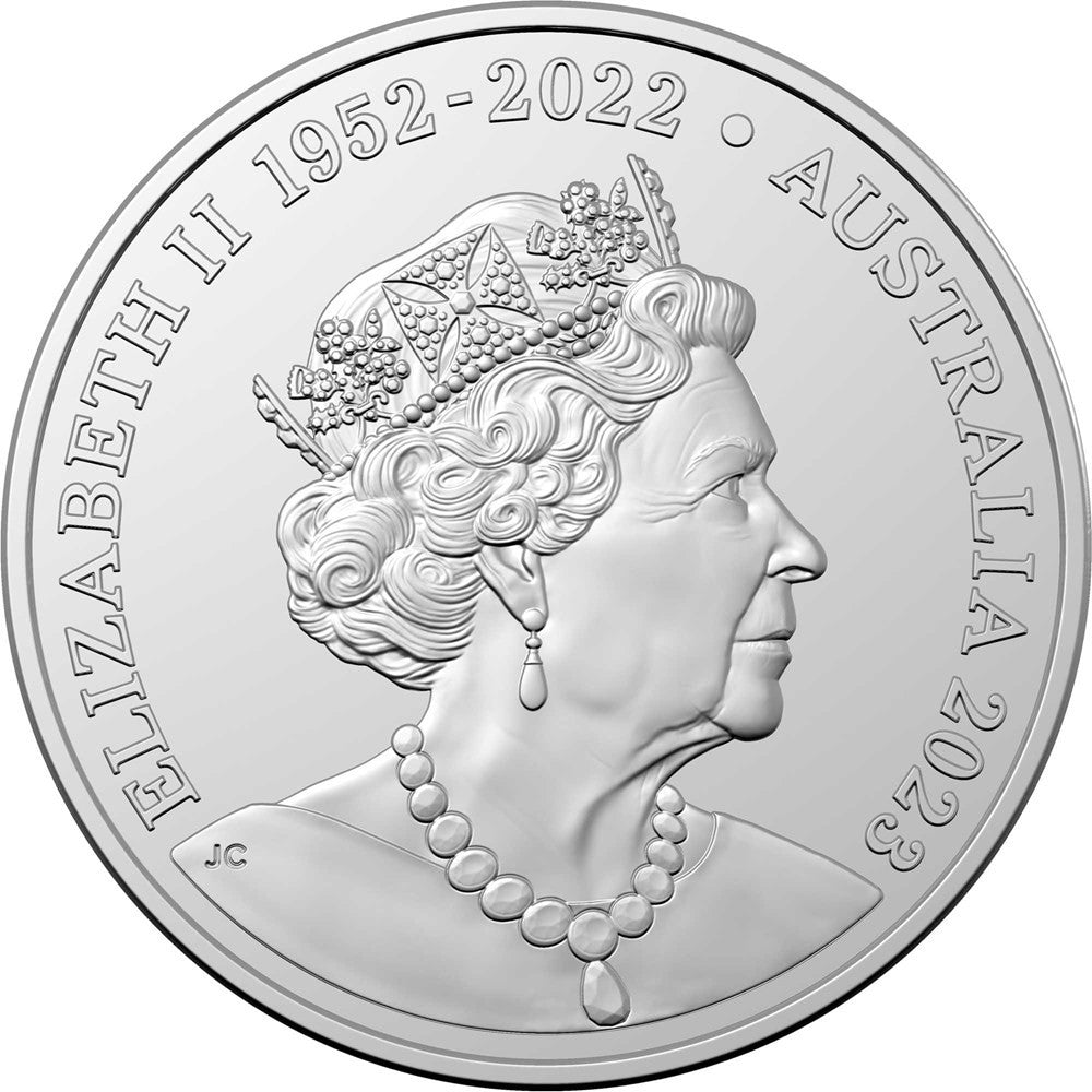Edward the Emu 35th Anniversary 2023 20c Coloured UNC in Card
