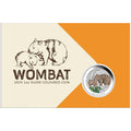 2024 Australian Wombat - 1oz Silver Coloured Coin