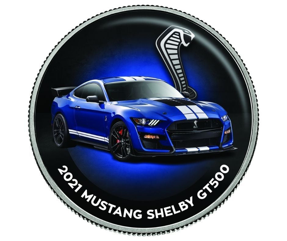 2021 Mustang Enamel Collection - US Half Dollar