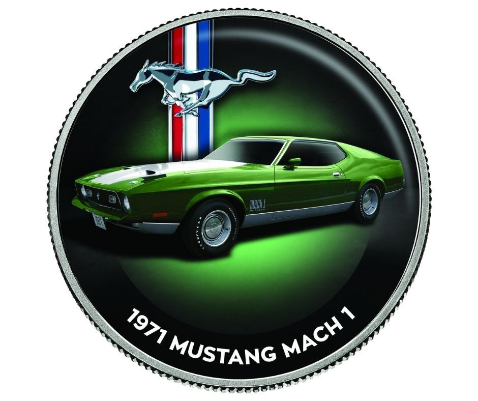 2021 Mustang Enamel Collection - US Half Dollar