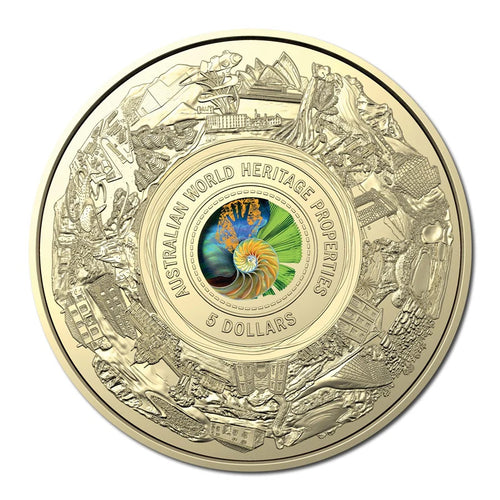 $5 2023 Australian World Heritage Properties UNC