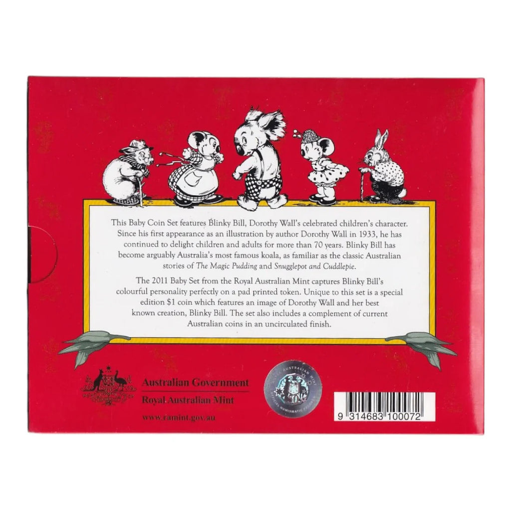 2011 Blinky Bill Coin Set