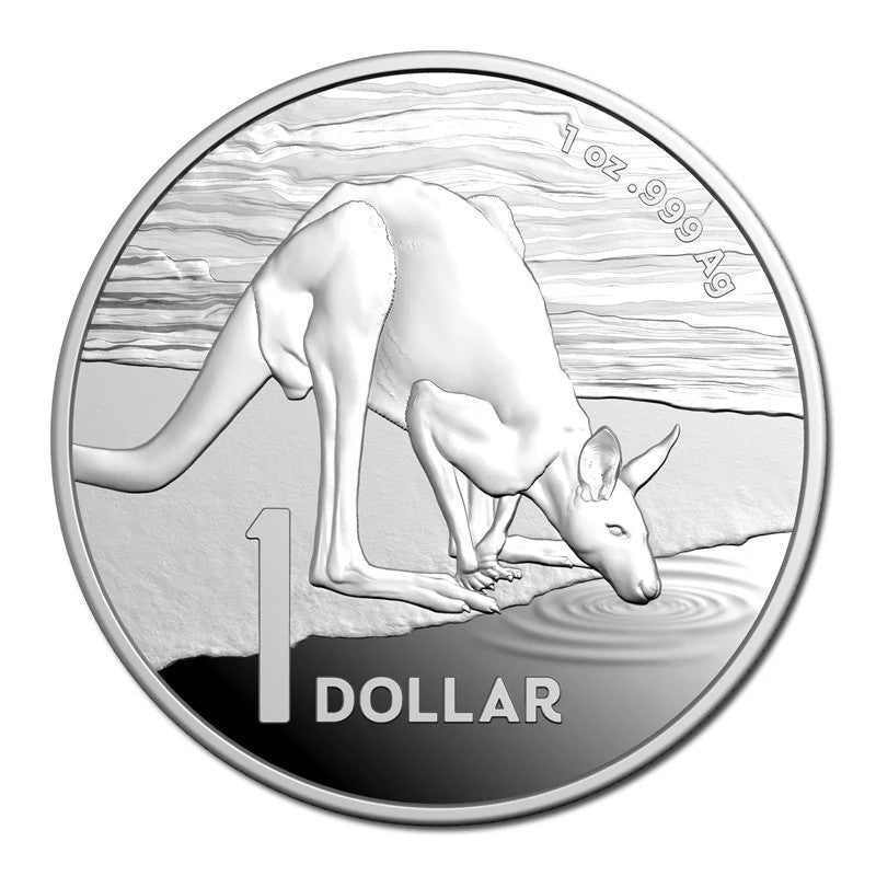 2024 $1 1oz Fine Silver Proof Coin – Kangaroo Series