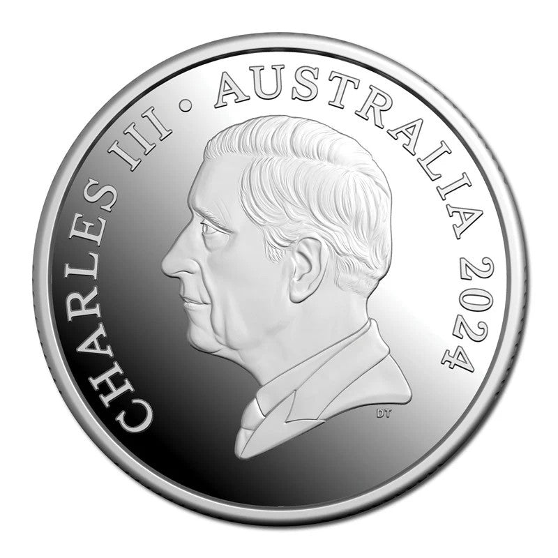 2024 $1 1oz Fine Silver Proof Coin – Kangaroo Series