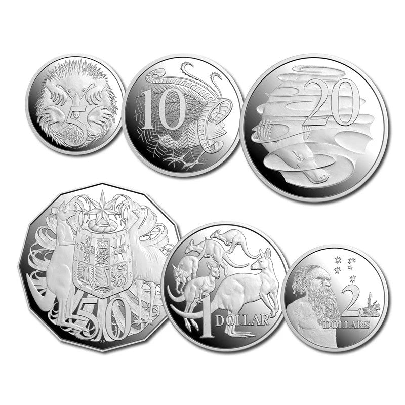 2024 Change Of Monarch Six-Coin Fine Silver Proof Year Set