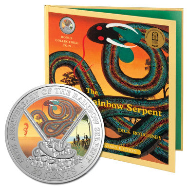 2025 The Rainbow Serpent Special Edition Book with 20 Cent Unc coin