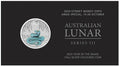2024 Sydney Money Expo Year Of The Snake 1/4oz Silver Coloured Coin