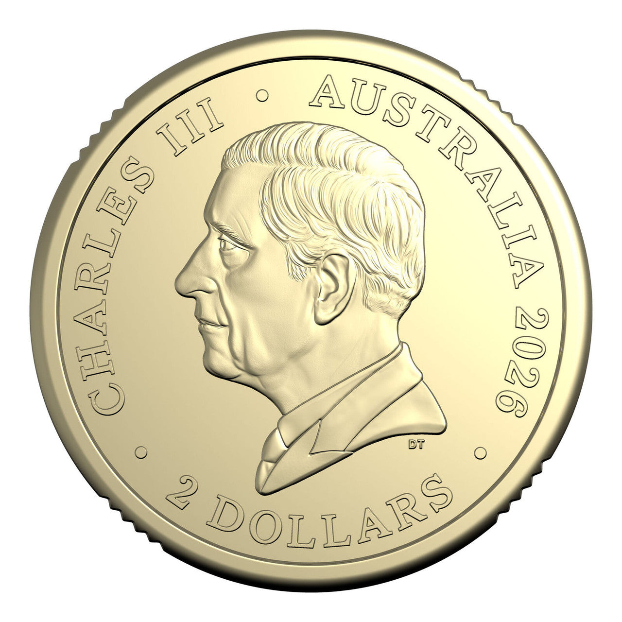 2026 Dawn Service $2 'C' Mintmark Colour coin in card