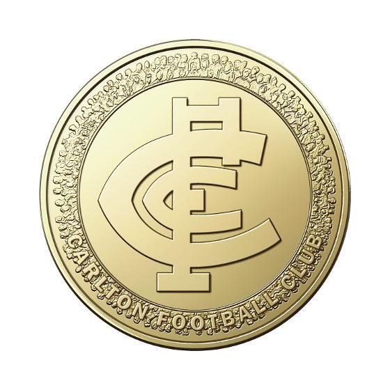 2023 AFL Carlton Coin in card