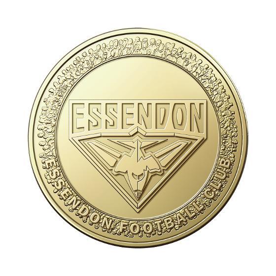 2023 AFL Essendon Coin in Card