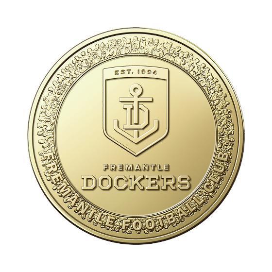 2023 AFL Fremantle Dockers Coin in Card