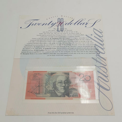 1994 NPA $20 Note Folder