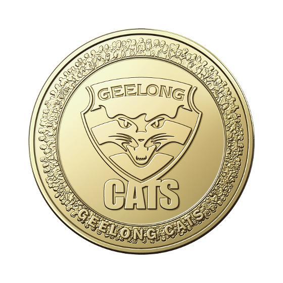 2023 AFL Geelong Cats Coin in Card