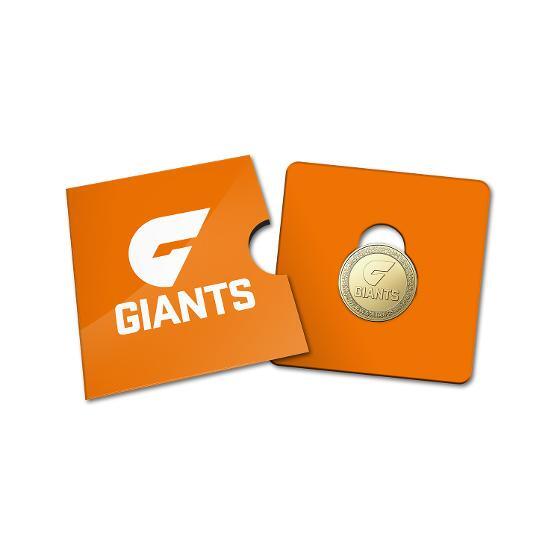 2023 AFL GWS Giants Coin in Card