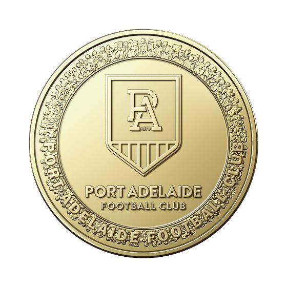 2023 AFL Port Adelaide Coin in Card