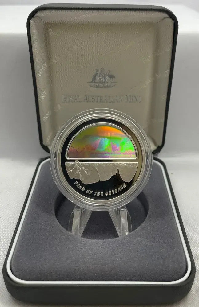 2002 Year of Outback $5 Finale Silver Proof Coin
