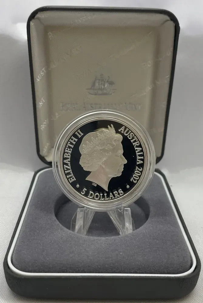 2002 Year of Outback $5 Finale Silver Proof Coin